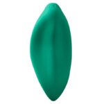 Vibrador estimulador de clítoris ergonómico verde agua - Imagen 4
