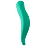 Vibrador estimulador de clítoris ergonómico verde agua - Imagen 6