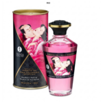 Aceite masaje efecto calor sabor intenso frambuesa 100 ml